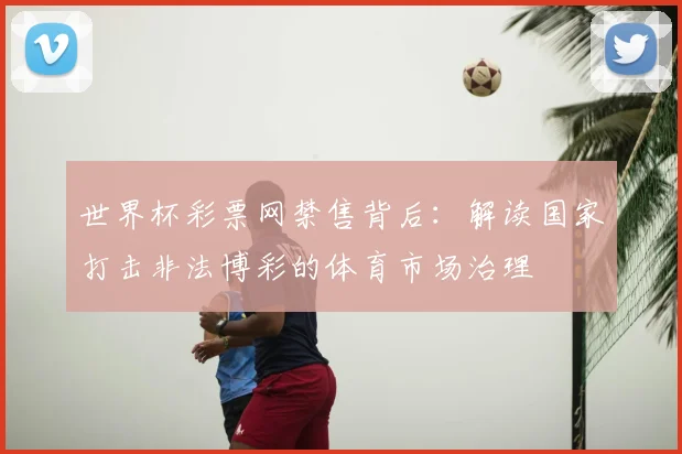 世界杯彩票网禁售背后：解读国家打击非法博彩的体育市场治理