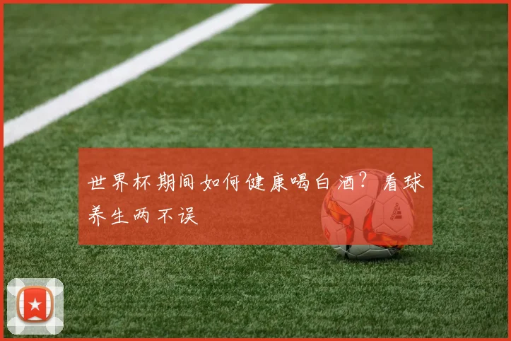 世界杯期间如何健康喝白酒？看球养生两不误
