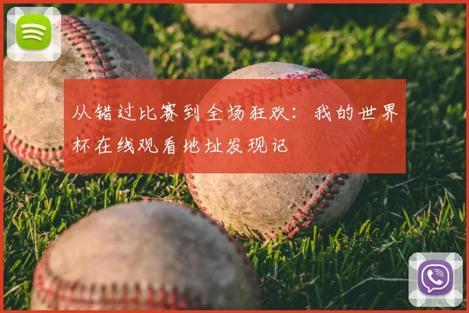 从错过比赛到全场狂欢：我的世界杯在线观看地址发现记